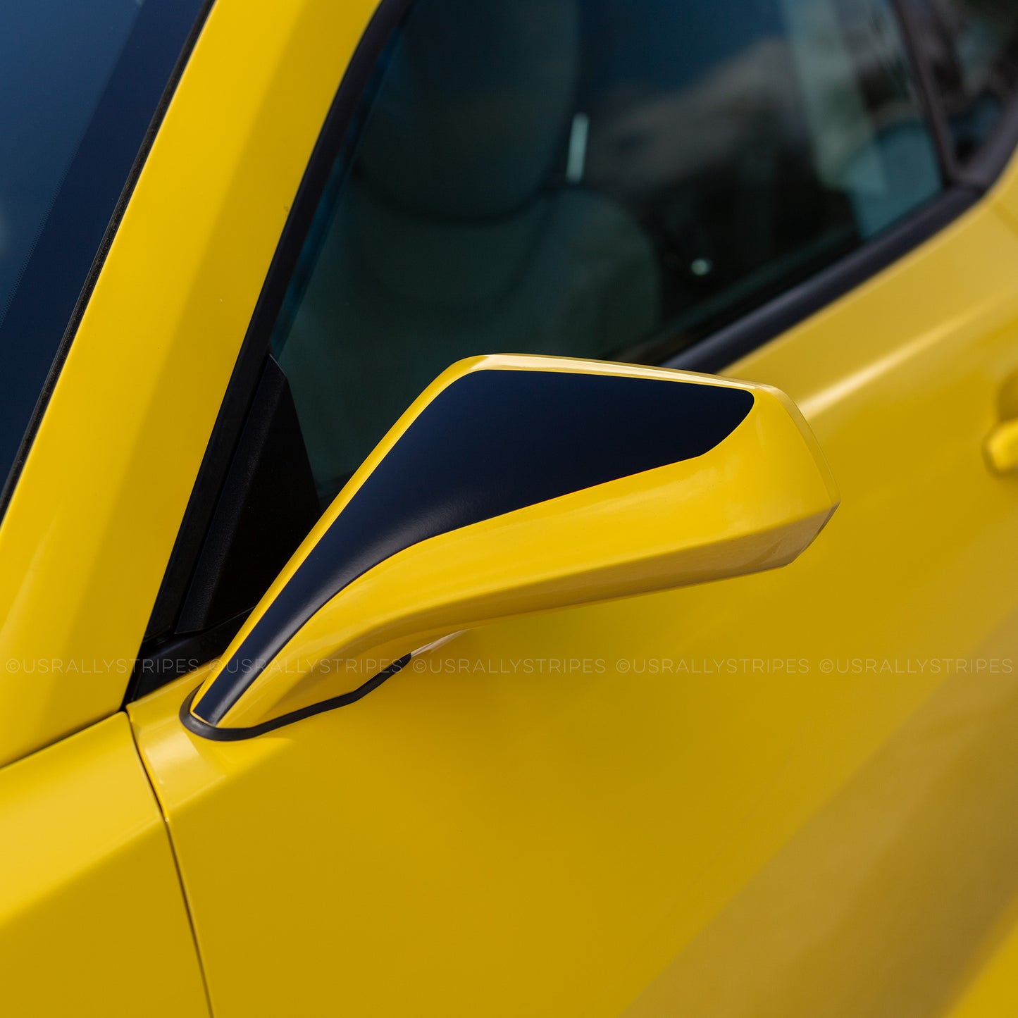 Mirror accent pre-cut sticker set Chevrolet LT SS RS Camaro 2010-2015