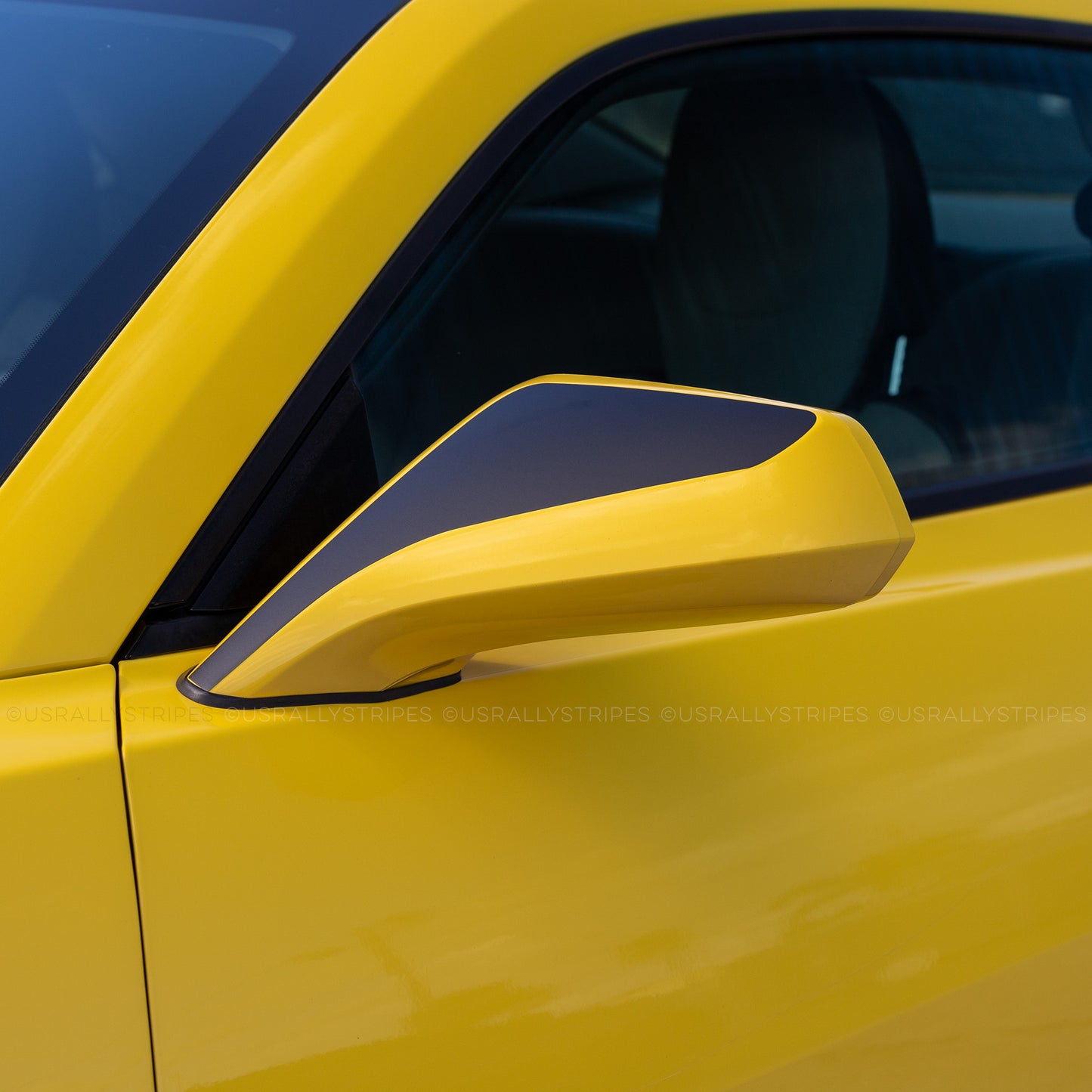 Mirror accent pre-cut sticker set Chevrolet LT SS RS Camaro 2010-2015