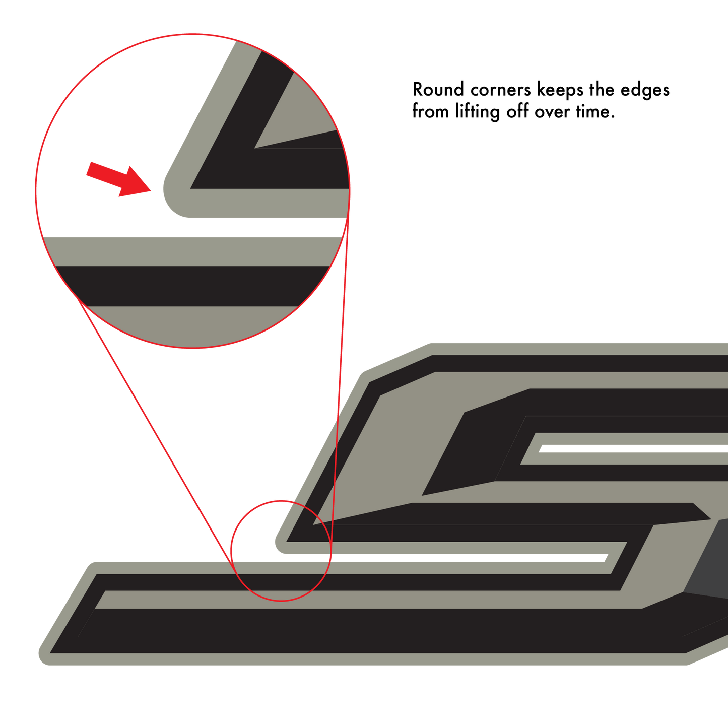 Sport decal set for 2020 Ford F-150 pickup truck bedside - US Rallystripes