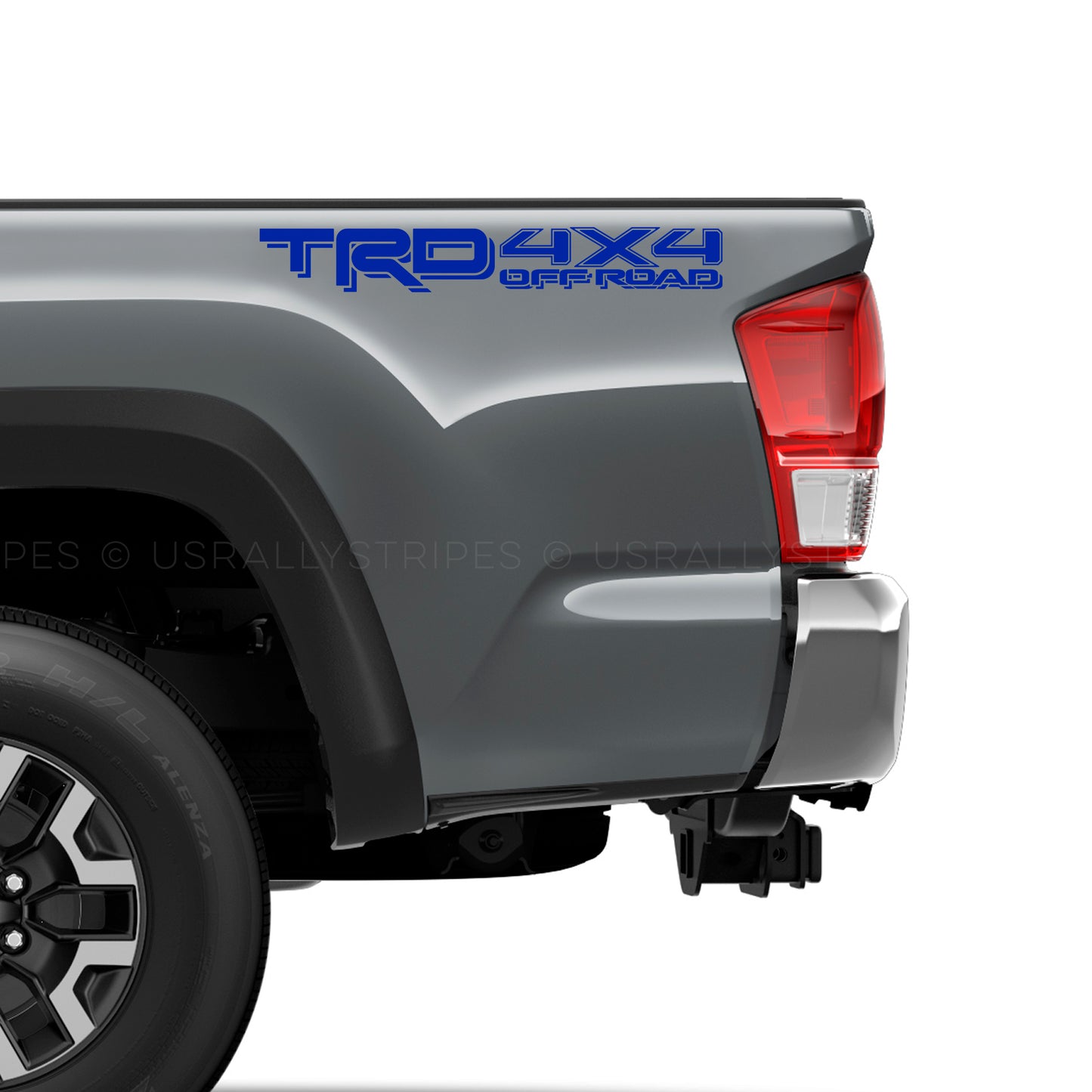 Set of 2: TRD 4x4 off-road vinyl decal for 2016-2020 Toyota Tacoma Tundra - US Rallystripes