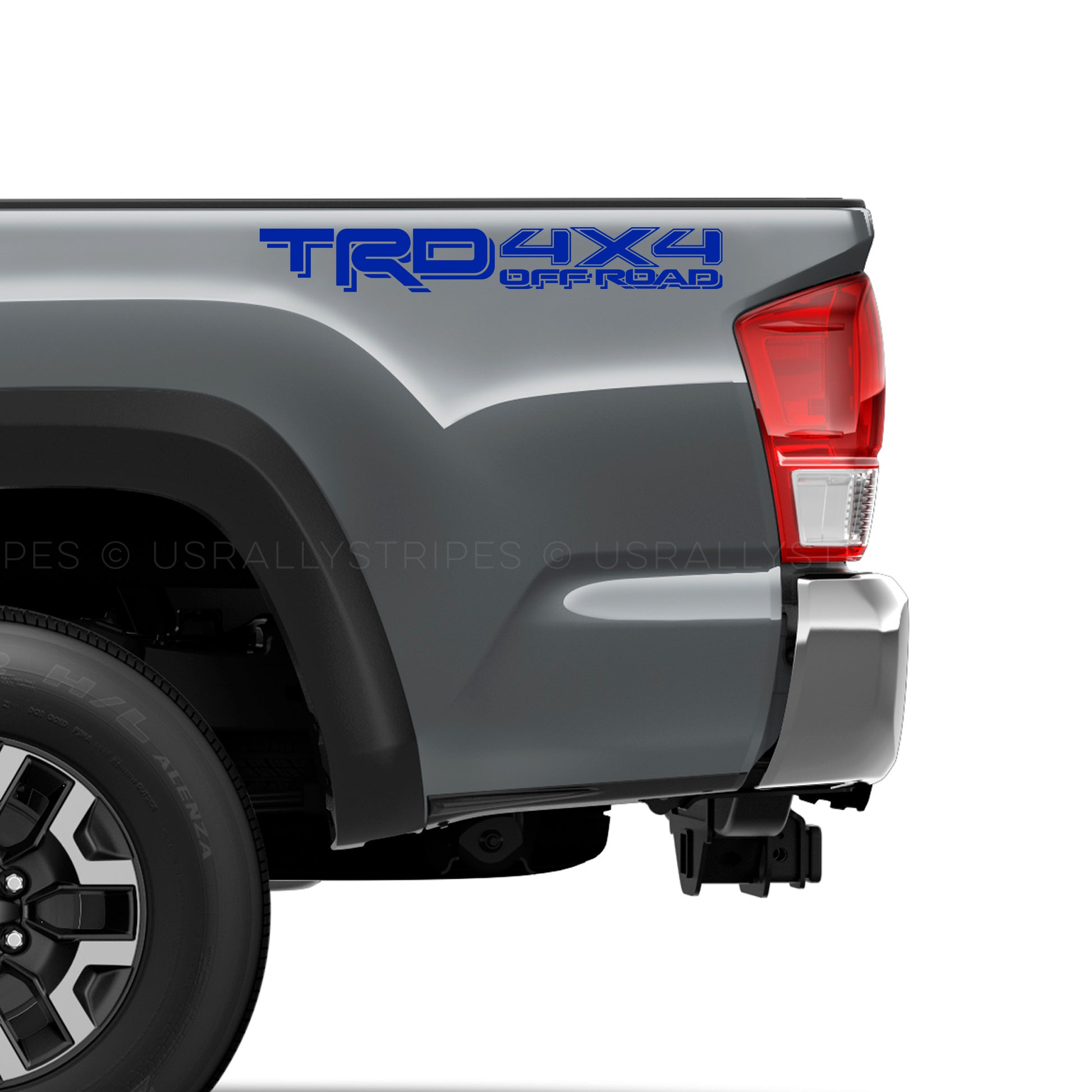 Set of 2: TRD 4x4 off-road vinyl decal for 2016-2020 Toyota Tacoma Tundra - US Rallystripes