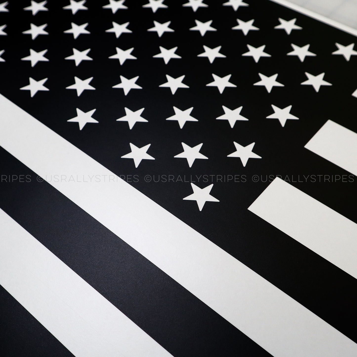 Rear window slider American flag decal fits 2016-2020 Toyota Tacoma - US Rallystripes
