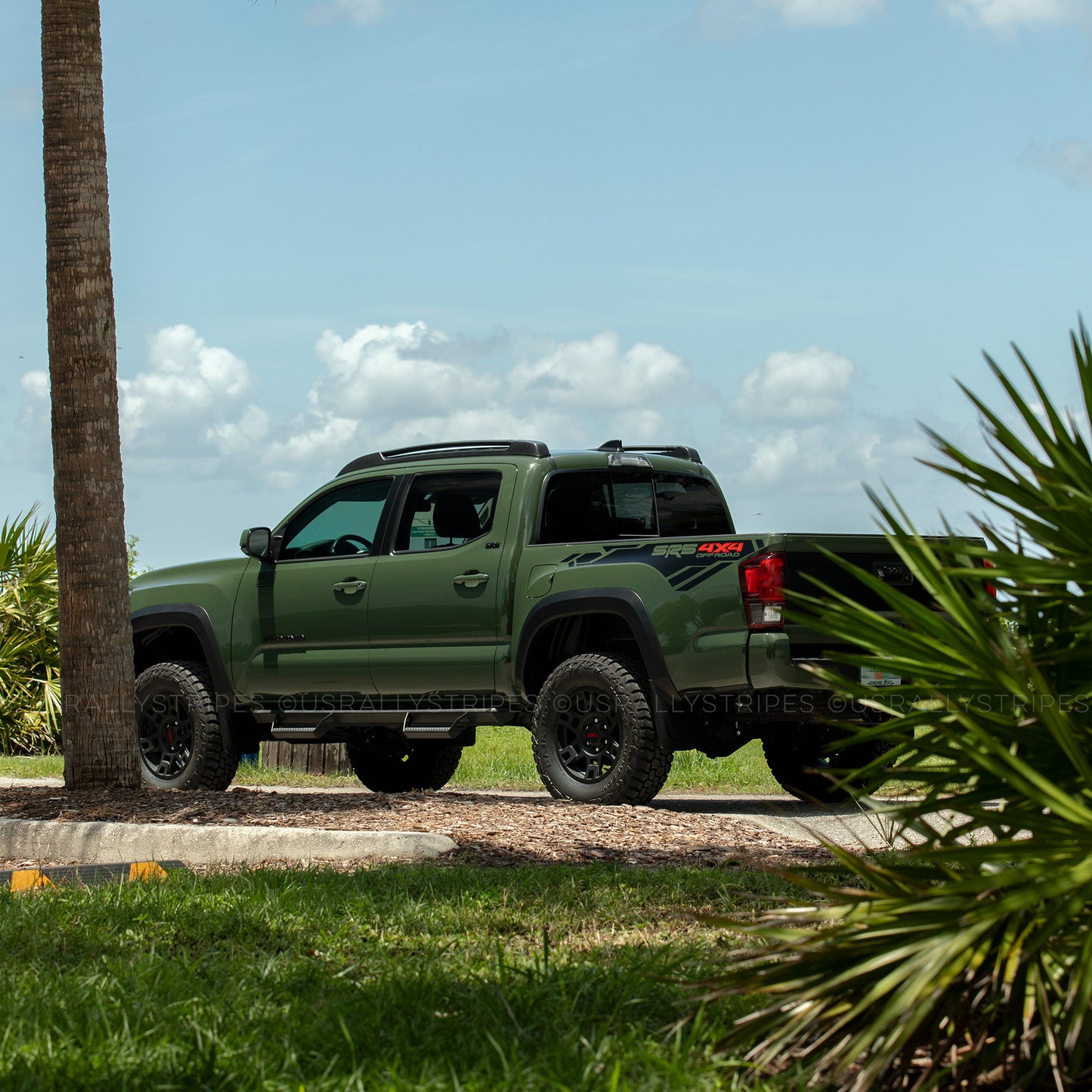 SR5 4x4 off-road bedside vinyl decal set fits 2016-2022 Toyota Tacoma