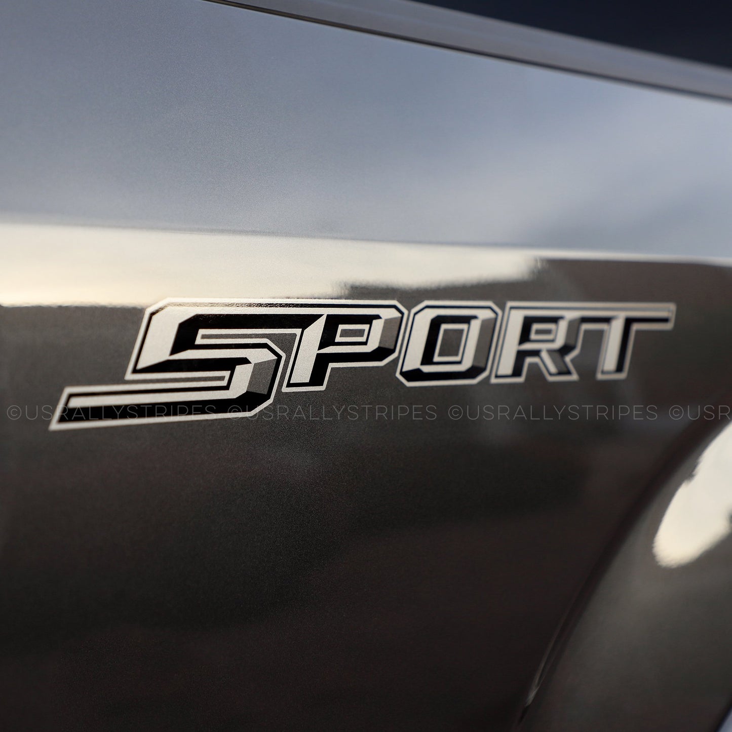 Sport decal set for 2020 Ford F-150 pickup truck bedside - US Rallystripes