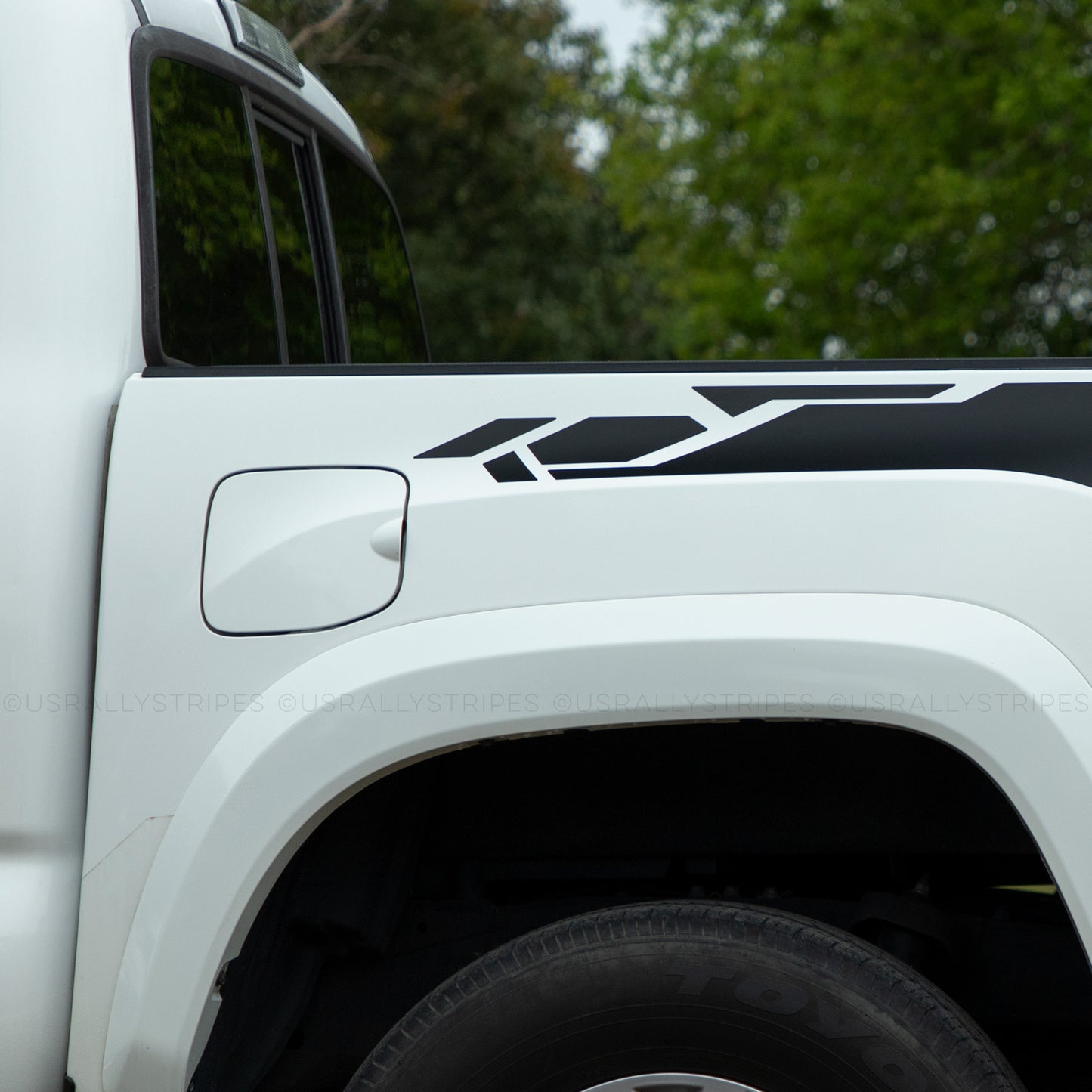 TRD off-road bedside vinyl decal fits 2016-2022 Toyota Tacoma