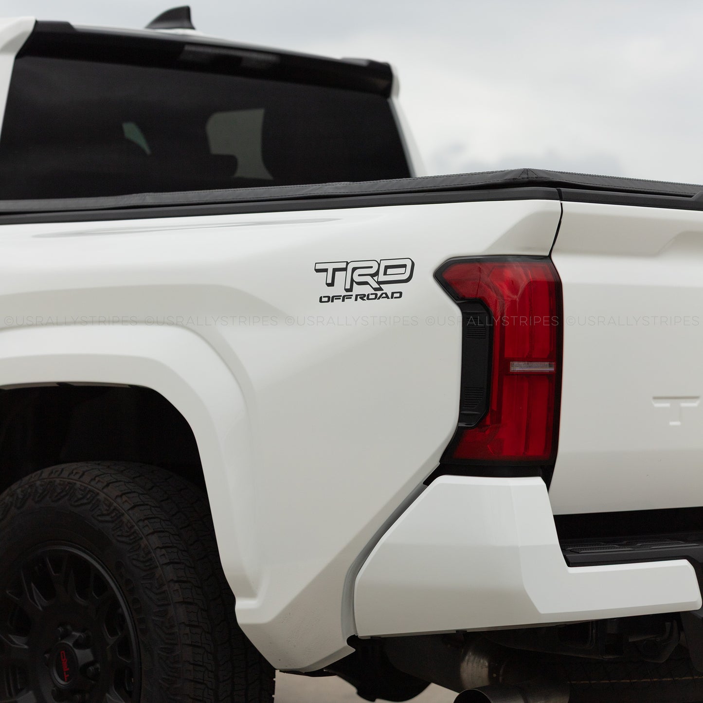 TRD off-road die-cut vinyl decal for Toyota Tacoma 4th Gen