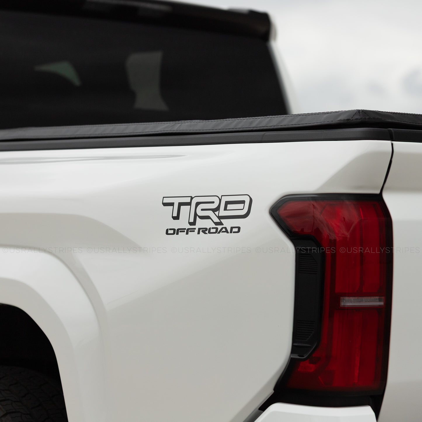 TRD off-road die-cut vinyl decal for Toyota Tacoma 4th Gen