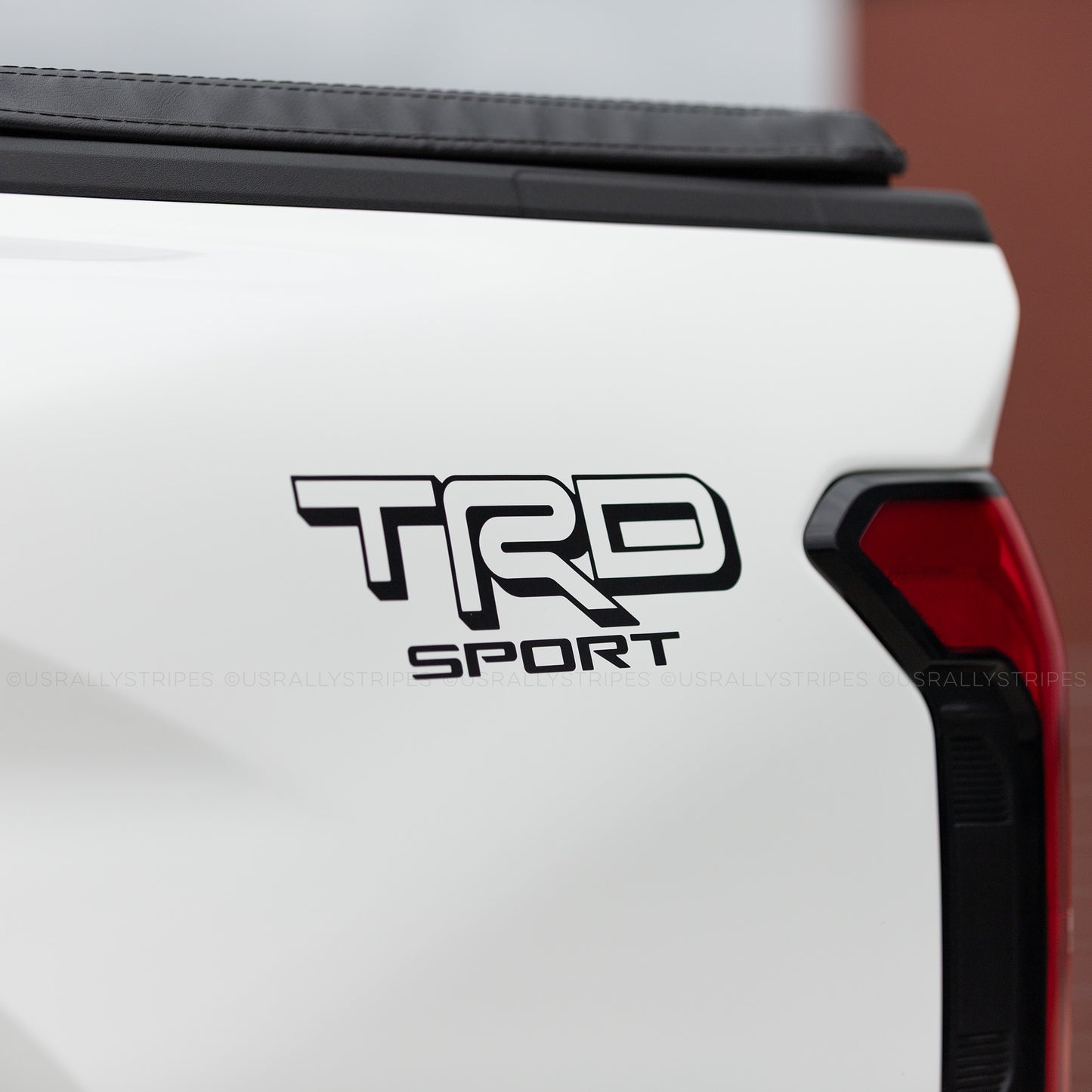 TRD sport die-cut vinyl decal for Toyota Tacoma 4th Gen