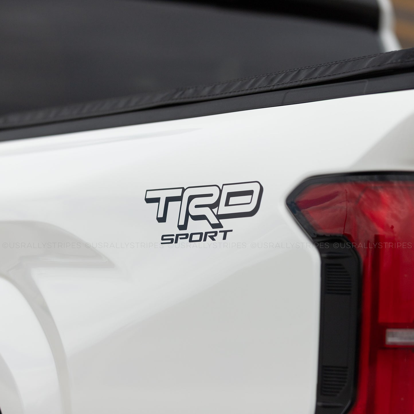 TRD sport die-cut vinyl decal for Toyota Tacoma 4th Gen