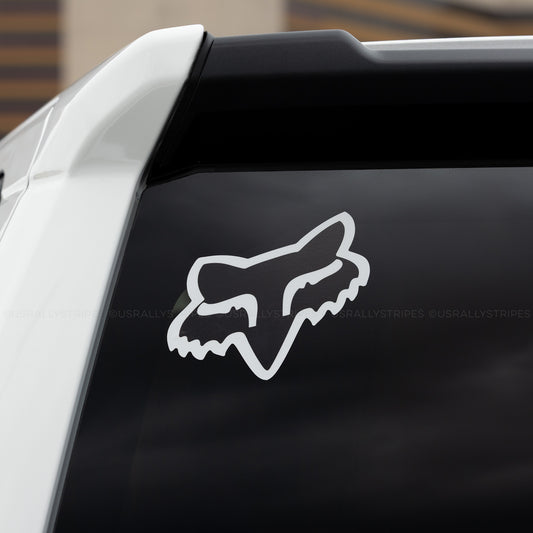 3M FOX head full-color sticker