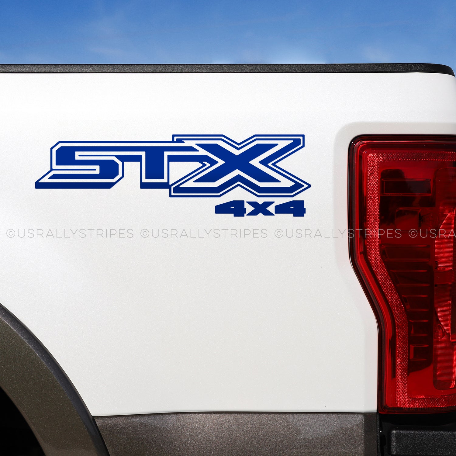STX 4x4 die-cut decal/sticker fits Ford F-150 2015-2020 – US Rallystripes