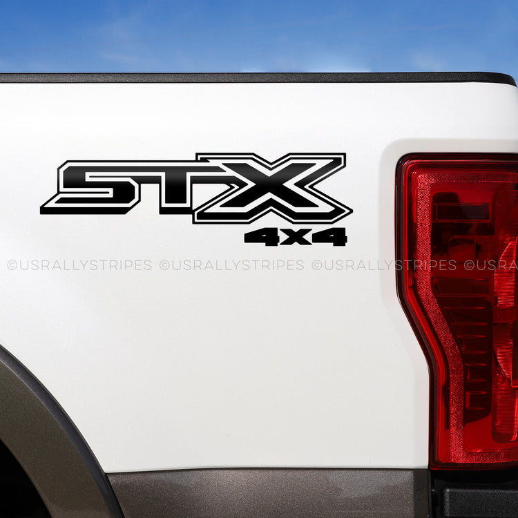STX 4x4 die-cut decal/sticker fits Ford F-150 2015-2020