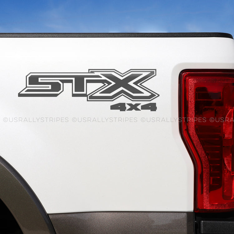 STX 4x4 die-cut decal/sticker fits Ford F-150 2015-2020