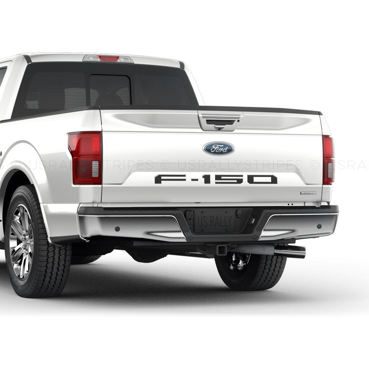 F-150 tailgate insert letters vinyl stickers for Ford pickup F-150 2018-2020 - US Rallystripes