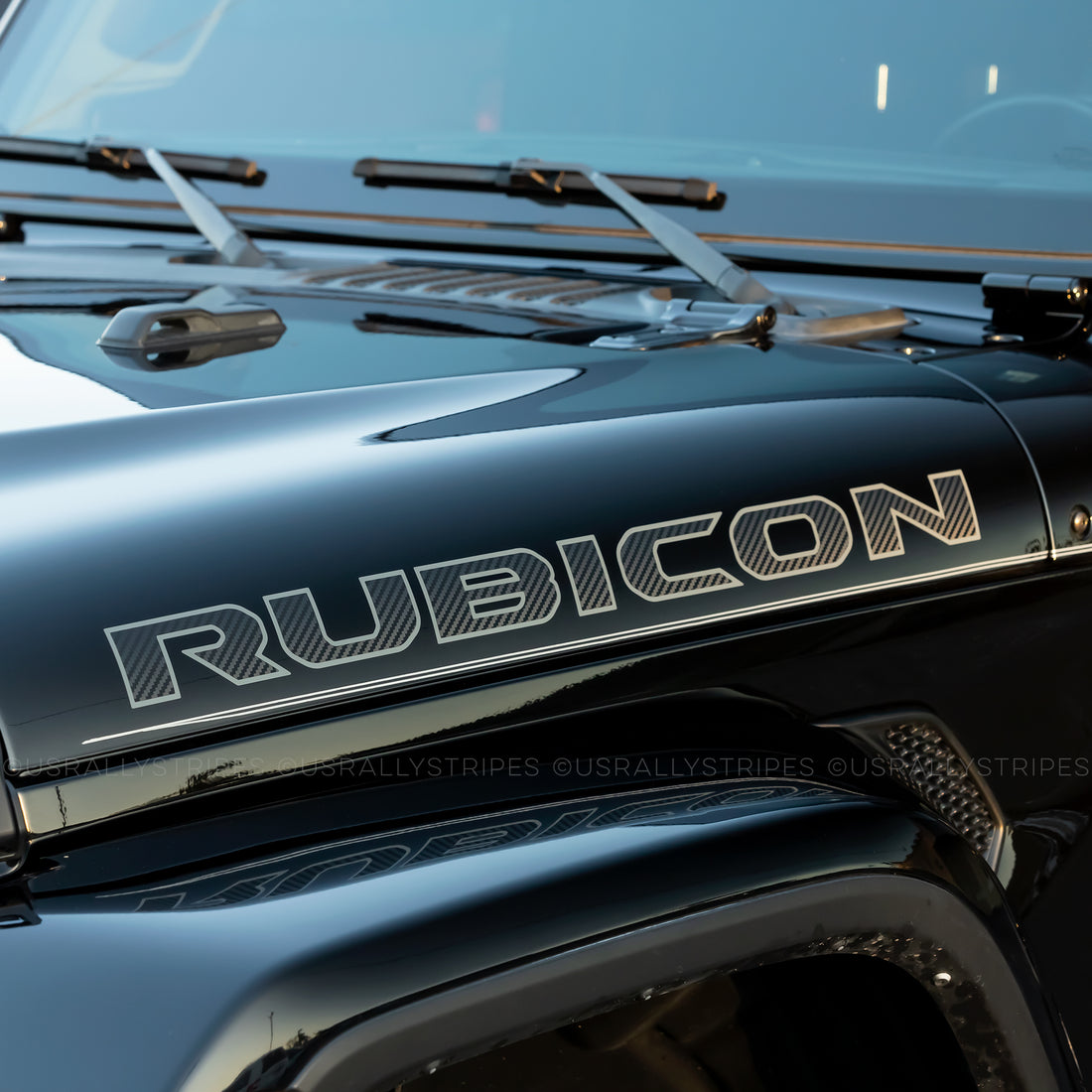 Rubicon hood vinyl decal set for 2018-2021 Jeep Wrangler JL – US ...