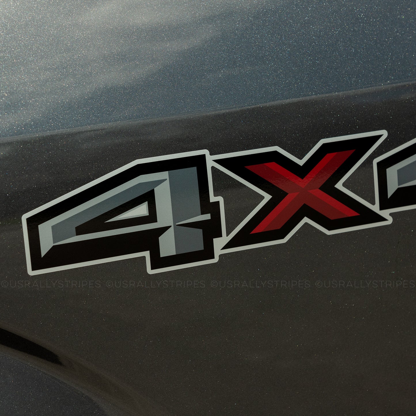 4X4 vinyl decal fits 2015-2020 Ford F-150 pickup truck bedside non OEM