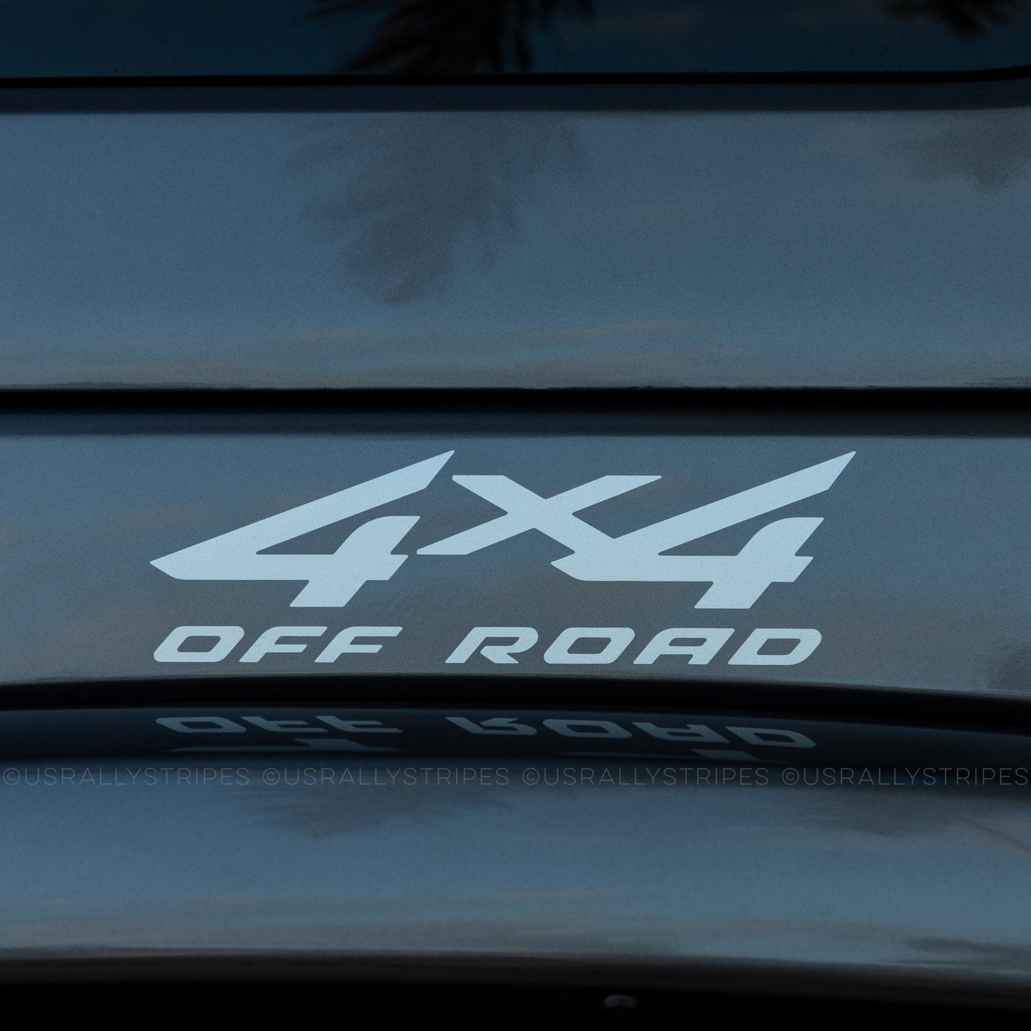 4x4 off-road die-cut decal fits Jeep Wrangler
