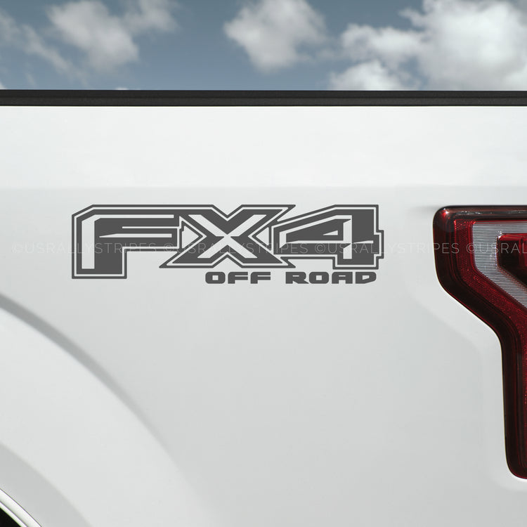 FX4 off-road die-cut vinyl decal/sticker fits Ford F-150 2015-2020