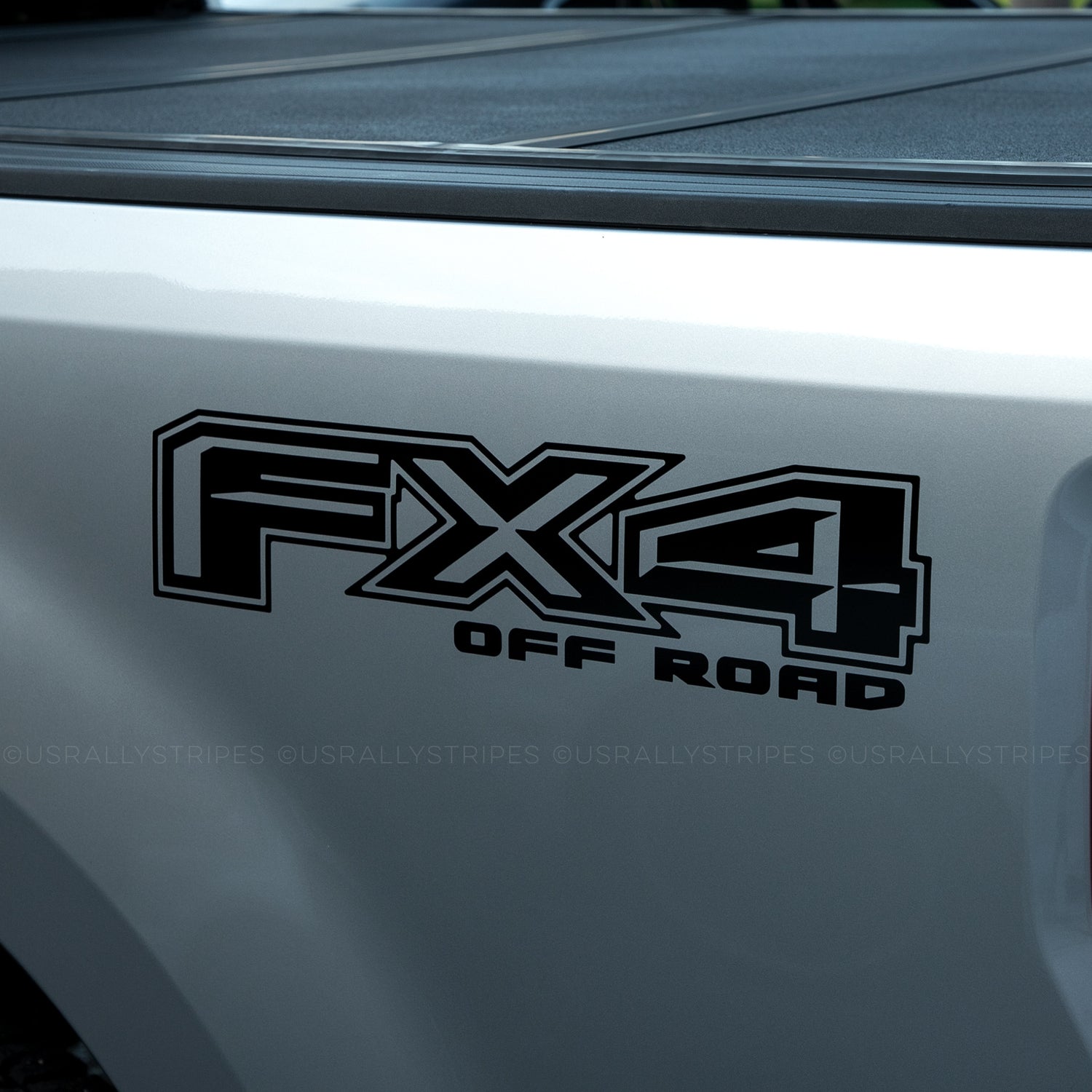 FX4 off-road die-cut vinyl decal Ford F-150 bedside non OEM