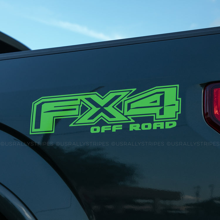 FX4 off-road die-cut vinyl decal/sticker fits Ford F-150 2015-2020