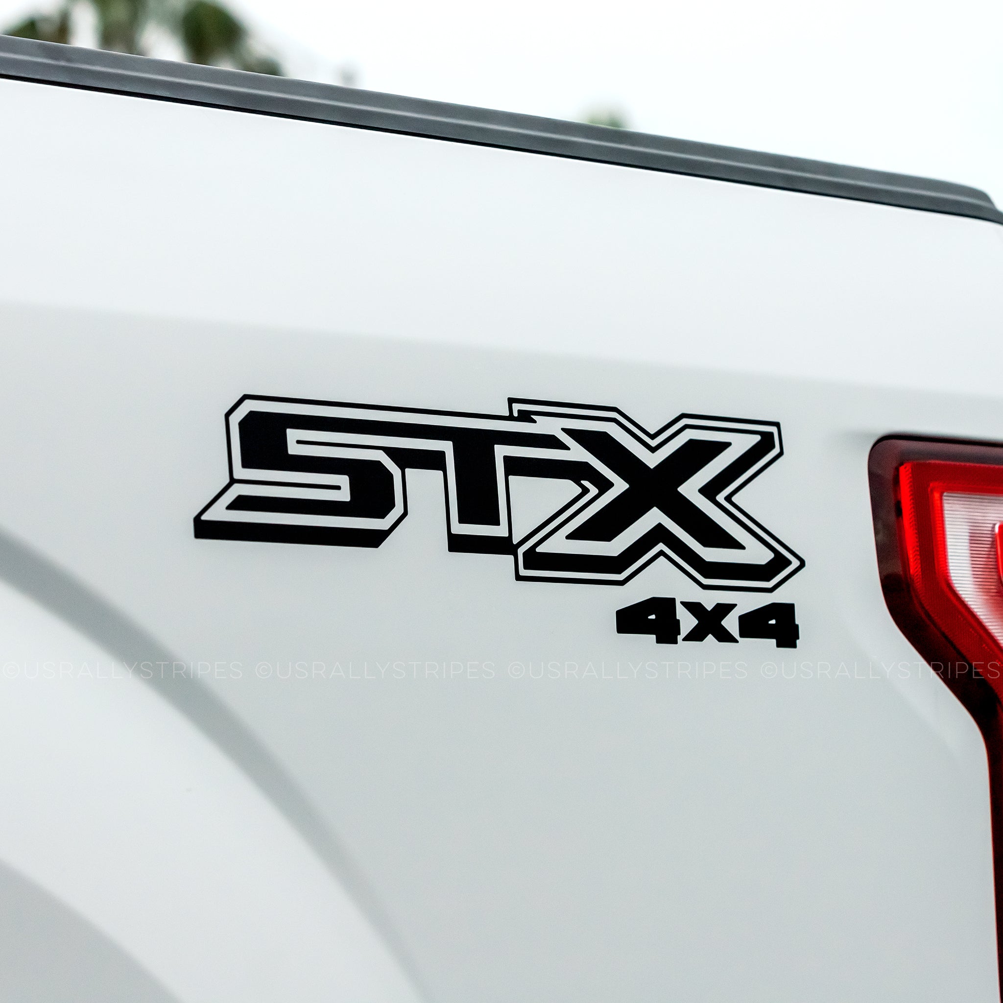 STX 4x4 die-cut decal/sticker fits Ford F-150 2015-2020 – US Rallystripes