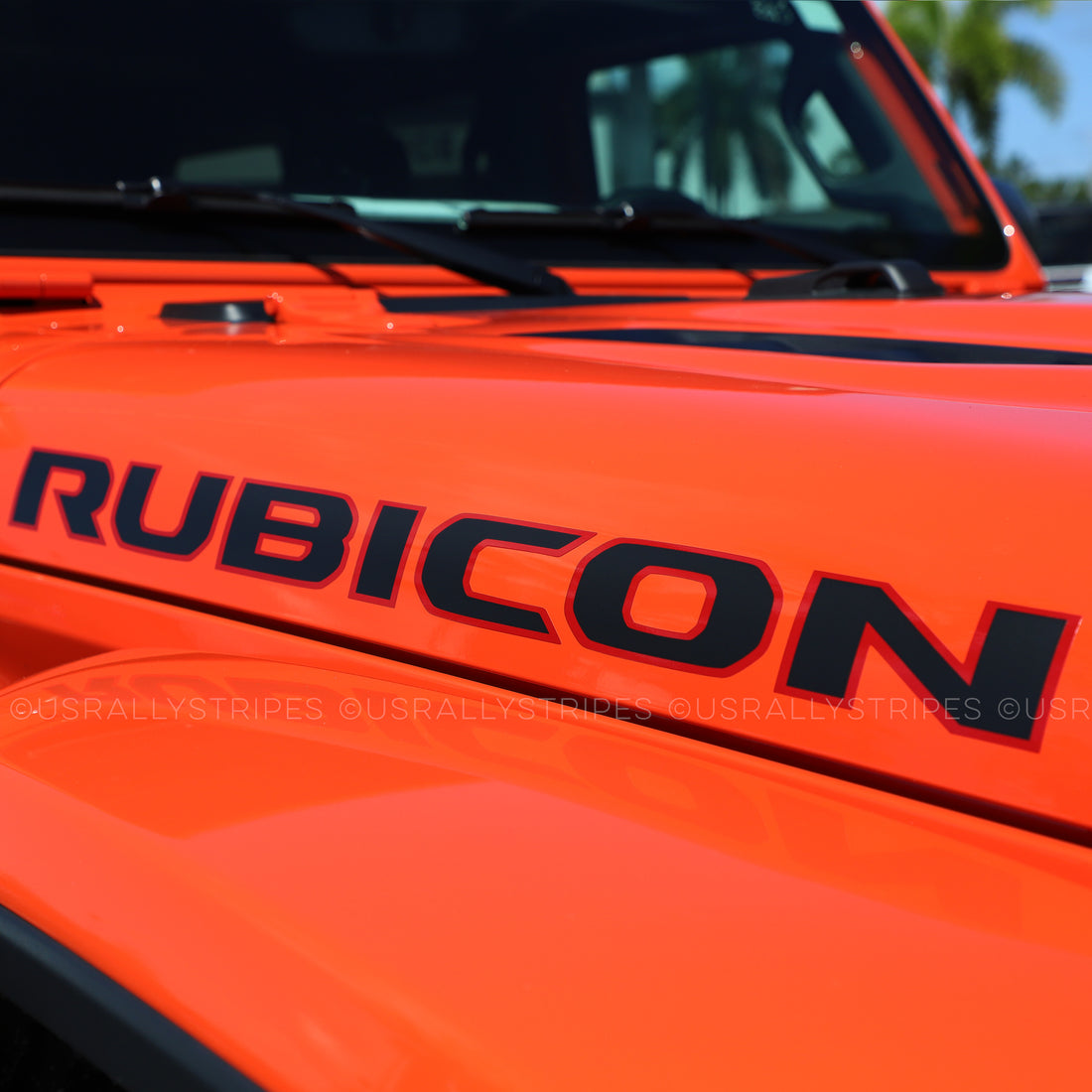 Rubicon hood vinyl decal set for 2018-2021 Jeep Wrangler JL – US ...