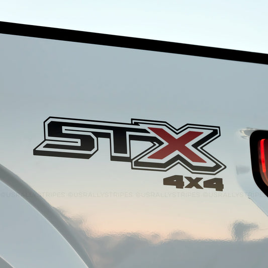 STX 4x4 Xred die-cut decal/sticker fits Ford F-150 2015-2020