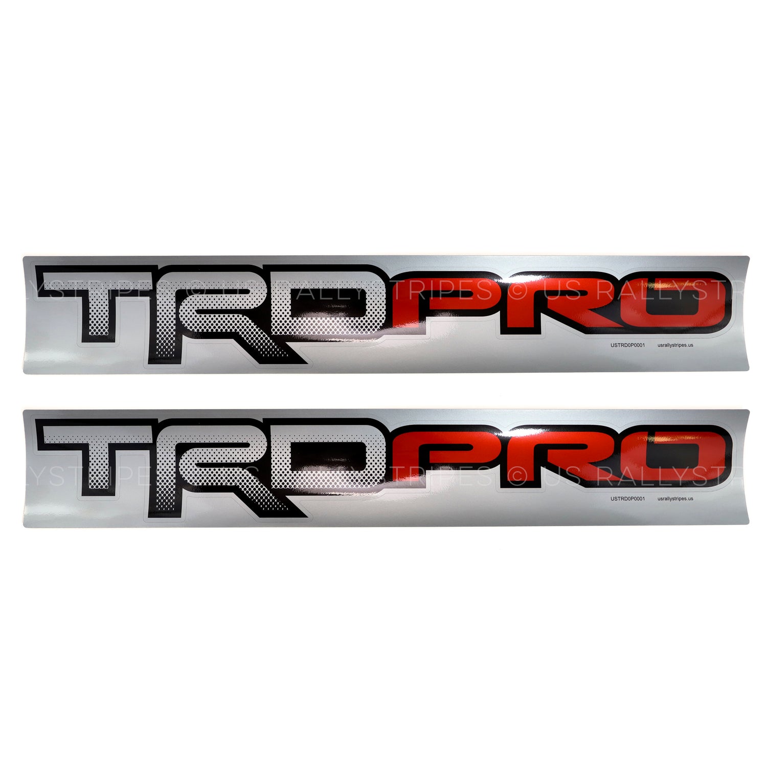 TRD PRO full color decal Toyota Tacoma pickup truck bedside - US Rallystripes
