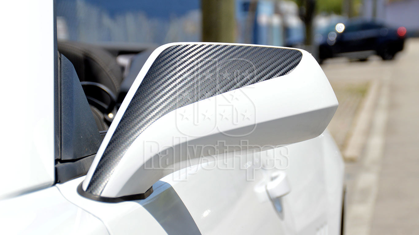 Chevrolet LT SS RS Camaro 2010-2015 mirror accent pre-cut decal set - US Rallystripes