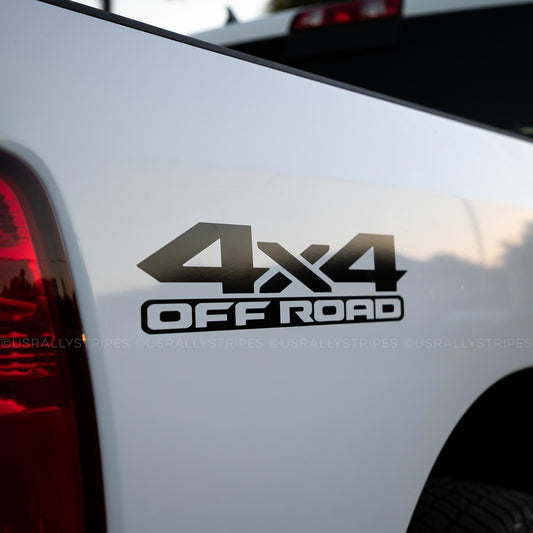 4X4 off-road vinyl decal fits Dodge RAM 1500 non OEM
