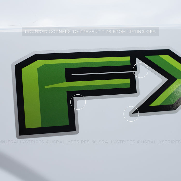 fx2 f-150 ford decal 2020 detail