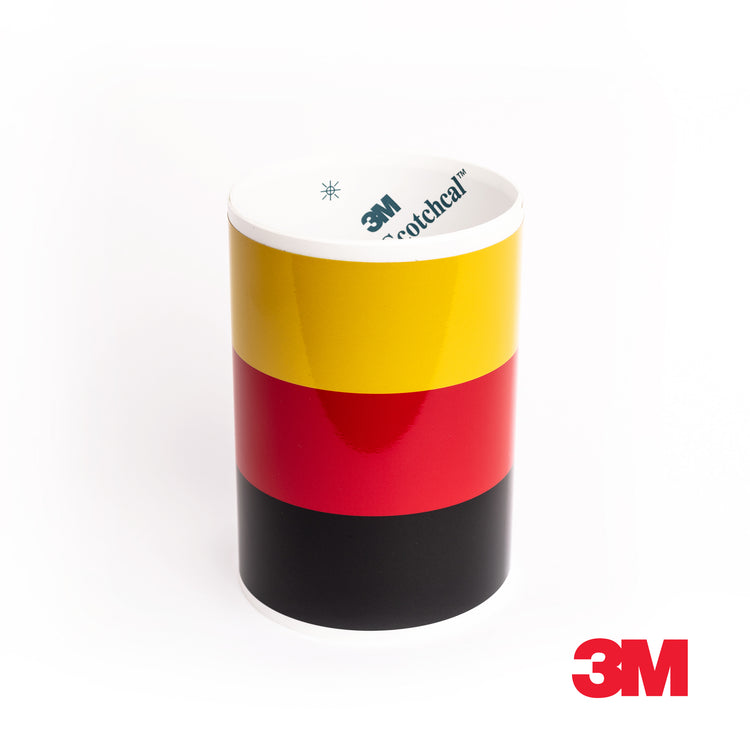 3M Germany flag racing stripe for BMW M3 Porsche VW Mini Audi car decal sticker - US Rallystripes