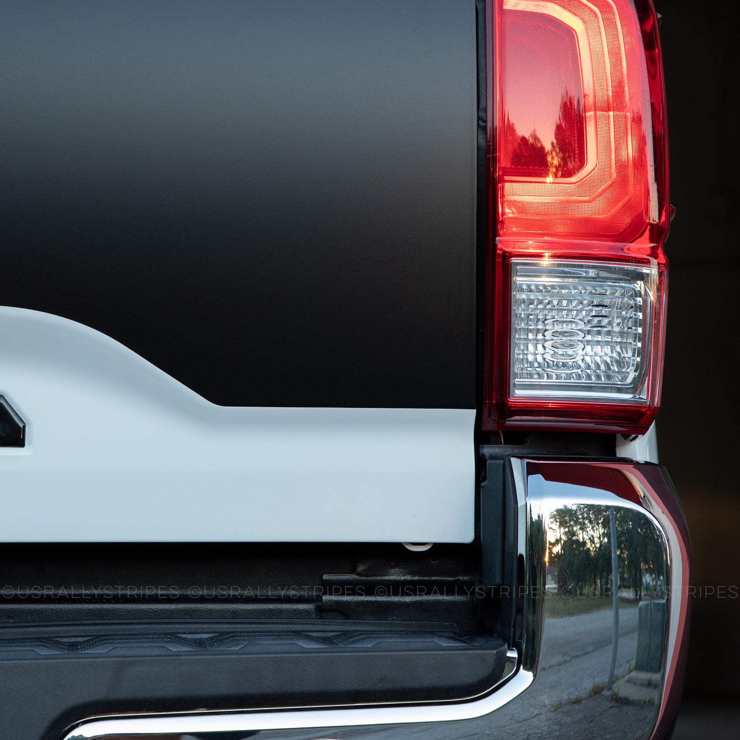Tailgate blackout pre-cut vinyl for 3rd Gen Toyota Tacoma