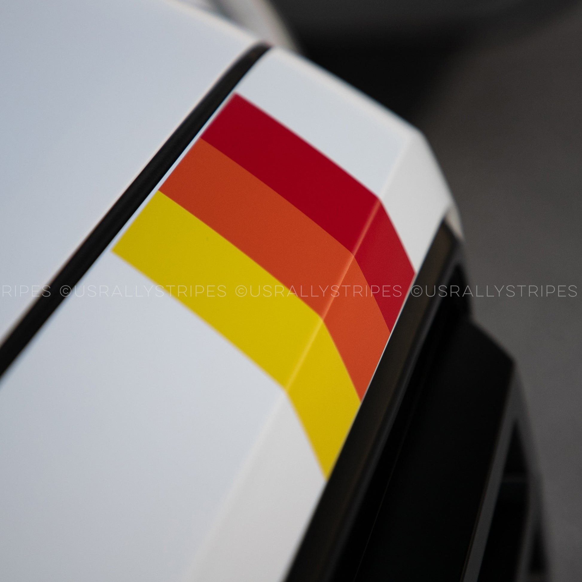 TRD Tri-color top grille pre-cut vinyl sticker fits 2016-2023 Toyota T ...